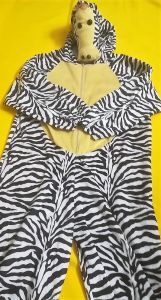 Kids Costumes to Hire - Zebra Onesie